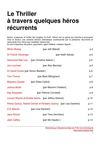 Le thriller au travers de quelques héros récurrents