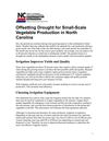 Offsetting Drought for Small-Scale Vegetable Production in North Carolina