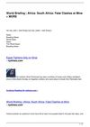 World Briefing | Africa: South Africa: Fatal Clashes at Mine + MORE