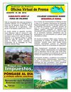 NOTICIAS DE PALMIRA, AGOSTO 16
