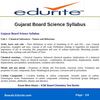 Gujarat Board Science Syllabus