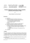 Exchange of Information and Evidence between Competition Authorities and Entrepreneurs’ Rights
