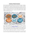 Easy way of doing WordPress Website Development for the beginner!! 