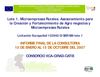 Presentacion resultados de la Red de Agroindustrias Rurales de La Selva