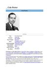 Cole Porter