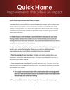 Quick Home Improvements that Make an Impact
