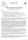 IRTAD Press Release 2010-09-15