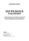 Dossier de presse YES WE DANCE 2
