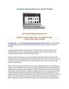 Comcast Internet Service in South Florida