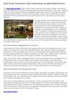 Ikea Patio Furniture- Best Selections at Affordable Prices