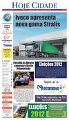 Jornal Hoje Cidade 25-08-2012