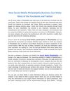 How Social Media Philadelphia Business