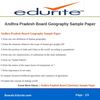 Andhra Pradesh Board Geography Sample Paper