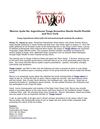 Marcos Ayala the Argentinean Tango Sensation Dazzle South Florida and New York