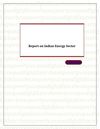 Report on Indian Energy Sector