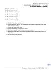 REVISIÓN-FUNCIONES ALGEBRAICAS