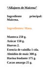 Alfajores de Maicena 
