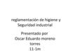 reglamentación de higiene y Seguridad industrial
