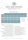 SPA Aquatonic Val d'Europe : planning des cours aquagym