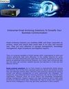 Enterprise Email Archiving Solutions To Simplify Your Business Communication