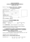 Fiche d'inscription - Ecole de Tennis