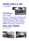 Mercedes-Benz E-Klasse zu verkaufen - privates Liebhaberfahrzeug mit Gasanlage und vielen Extras in bestem...