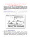 Employment Reference Checks – Best Practices When Checking Employee References!