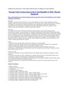 Storage Tank Construction in the Czech Republic to 2016- Market Databook