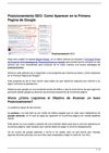 Posicionamiento SEO: Como Aparecer en la Primera Pagina de Google