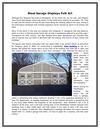 Steel Garage Displays Folk Art