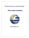 Creación literaria a través del Blog1º2