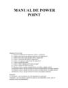 Manual de Power Point