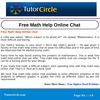 Free Math Help Online Chat