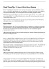 Read These Tips To Learn More About Beauty