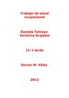 trabajo de salud ocupacional - articulos 41 y 42 
