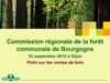 Ventes de bois septembre 2012