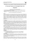 The Role of E-Government Towards Ensuring Good Governance in Trade and Commerce in a Developing Country Like Bangladesh