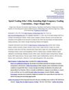 Speed Trading Who's Who Attending High Frequency Trading Convention... Ops, Happy Hour