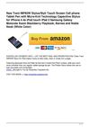 New Trent IMP63W Stylus/Styli Touch Screen Cell phone Tablet Pen with Micro-Knit Technology Capacitive Stylus for...