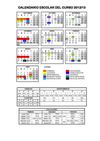 Calendario escolar 2012-13