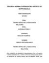 RELATORIA SOBRE LA TEORIA CRITICA DE LA EDUCACION