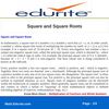 Square and Square Roots 