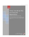 El uso de las TICs en el área de Matemática
