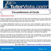 Circumference of Circle