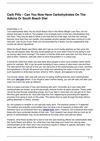 Carb Pills – Can You Now Have Carbohydrates On The Adkins Or South Beach Diet