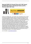 Motorola RAZR2 V8 Unlocked Phone with 2 MP Camera, and MP3/Video Player–International Version with No Warranty...