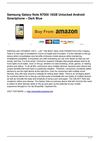Samsung Galaxy Note N7000 16GB Unlocked Android Smartphone – Dark Blue