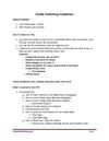 How To Format and Upload Your Kindle Book