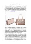 Buying Trendy tote bags online
