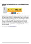 Sharp KC-850U Plasmacluster Air Purifier with Humidifying Function